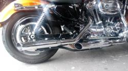 Ponteira Esportiva Cromada Sportster Harley Davidson 