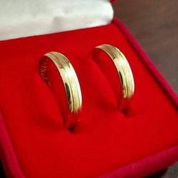 Saúde e beleza - Alianças em ouro 18k  - Alianças em ouro 18k 
