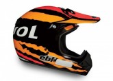 CAPACETE CROSS EBF REPSOL  PRETO OU BRANCO