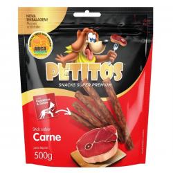 Bifinho Palitos para Cães Petisco Sabor Carne 500 g Petitos 