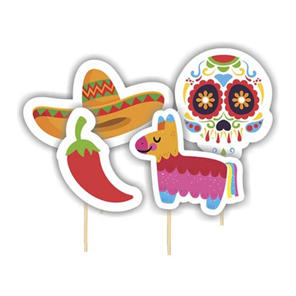 tema-festa-mexicana-enfeites-decoracao pick para doce