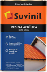 Tinta Resina Acrílica para Telhas Tijolos Concreto