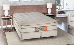 Para sua casa - Conjunto Box Casal D35 Mola Ensacada 3 action  Queen Sankonfort  - Conjunto Box Casal D35 Mola Ensacada 3 action  Queen Sankonfort 