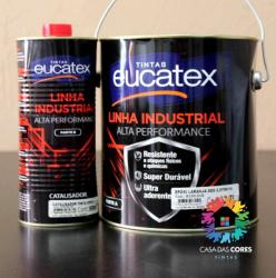 Para sua casa - Esmalte Epóxi Base de Solvente com Catalizador Eucatex 3.6 Litros Varias Cores - Esmalte Epóxi Base de Solvente com Catalizador Eucatex 3.6 Litros Varias Cores