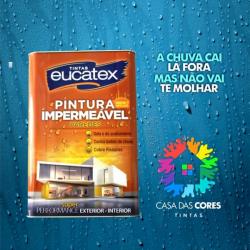 Para sua casa - Impermeabilizante de Parede Eucatex 18 litros - Impermeabilizante de Parede Eucatex 18 litros