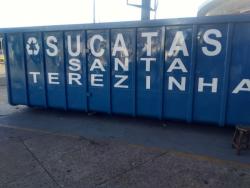 Pintura de Letras em Caçambas 