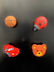 Para sua casa - Puxador Infantil Bola Carro Joaninha Urso Diversos  - Puxador Infantil Bola Carro Joaninha Urso Diversos 