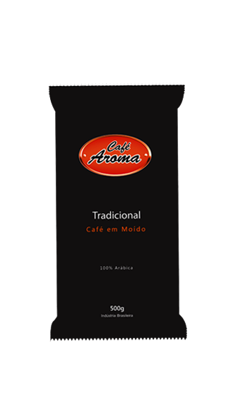 Café Torrado e Moído Tradicional Aroma 100% Arábica