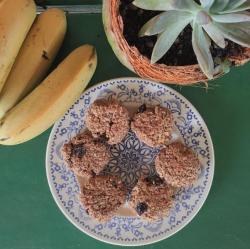 Cookie sem açúcar vegano