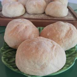 Pão de milho vegano