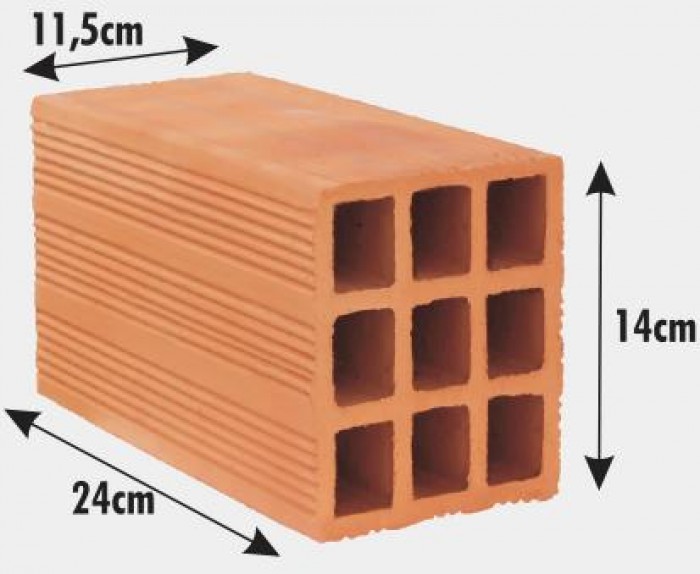 Tijolo bloquinho 9 f 