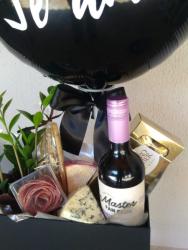 Alimentação - CESTA VINHO E QUEIJOS - CESTA VINHO E QUEIJOS