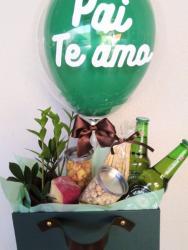 Alimentação - CESTA CERVEJA E PETISCOS - CESTA CERVEJA E PETISCOS