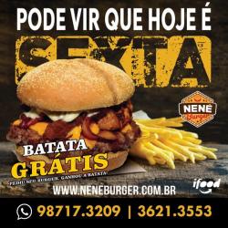 hamburguer x salada em americana