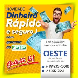 Negócios - Empréstimo com Liberação de FGTS  - Empréstimo com Liberação de FGTS 