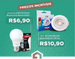 Spot de Led Redondo para Embutir 5w CTB 