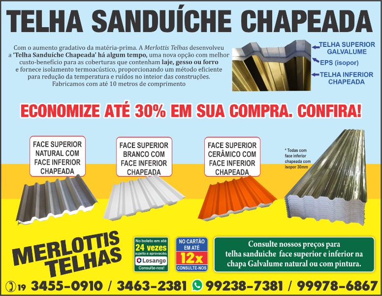 telha-galvanizada-sanduiche-sumare-campinas-limeira