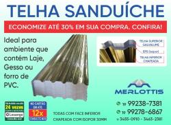 Para sua casa - Telha Sanduíche - Telha Sanduíche