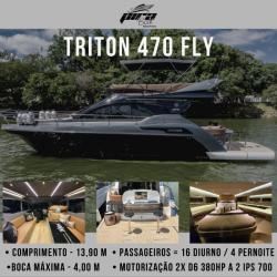 Lancha Triton 470 Fly São Paulo