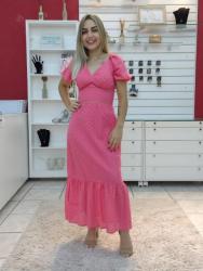 Coleçao Verão Vestidos Longos Lisos Estampados Moda Jovem Modinha Plus Size Piracicaba Limeira Americana