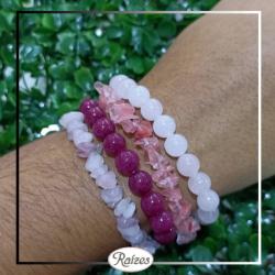 Pulseira de Pedras Naturais 