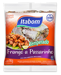 FRANGO À PASSARINHO MARINADO ITABOM PCT 1KG