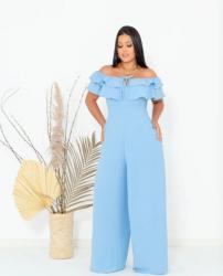 Coleção Outono Inverno Macacão Longo Plus Size Liso Estampado Moda Casual Social Esporte Fino Piracicaba Limeira Campinas