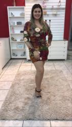 Coleção Outono Inverno Vestido Curto Mídi Plus Size Moda Evangélica Social Casual esporte Fino Piracicaba Limeira Americana