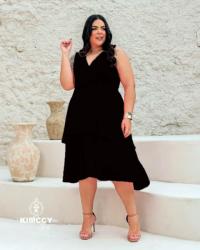 Coleção Verão Vestido Curto Mídi Plus Size Liso Estampado Modinha Evangélica Social Casual Piracicaba Americana Limeira