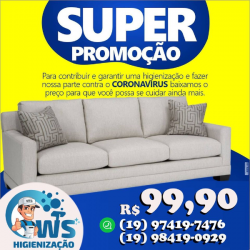 Limpeza de Sofá PROMOÇÃO !!!!!