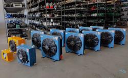 Negócios - Trocador De Calor Hidraulico Ar Oleo 200 Lts  Sensor 12v  Perfuratriz - Trocador De Calor Hidraulico Ar Oleo 200 Lts  Sensor 12v  Perfuratriz
