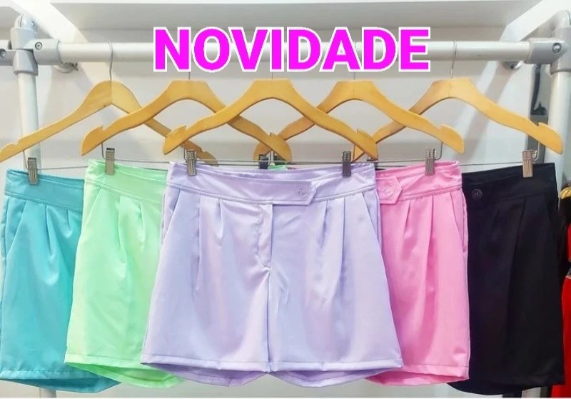 moda-plus-size-feminina-short-crepe-casual-liso-em-piracicaba