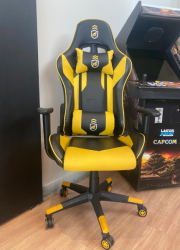 Cadeira Gamer Phantom Gorilla Shield Amarelo 