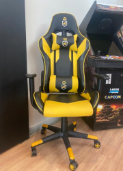 Para sua casa - Cadeira Gamer Phantom Gorilla Shield Amarelo  - Cadeira Gamer Phantom Gorilla Shield Amarelo 