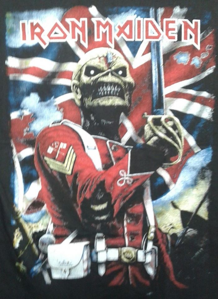 Camisetas Bandas de Rock Iron Maiden