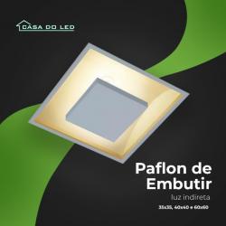 PLAFON DE EMBUTIR LUZ INDIRETA - PLAFON DE SOBREPOR LUZ INDIRETA 