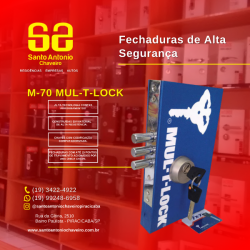 FECHADURA BREAK SECURE M70 - MUL-T-LOCK 