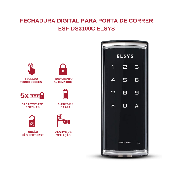 fechadura-digital-de-sobrepor-p-porta-de-correr-esf-ds3100c-elsys-piracicaba-americana-sbo-santa-bar