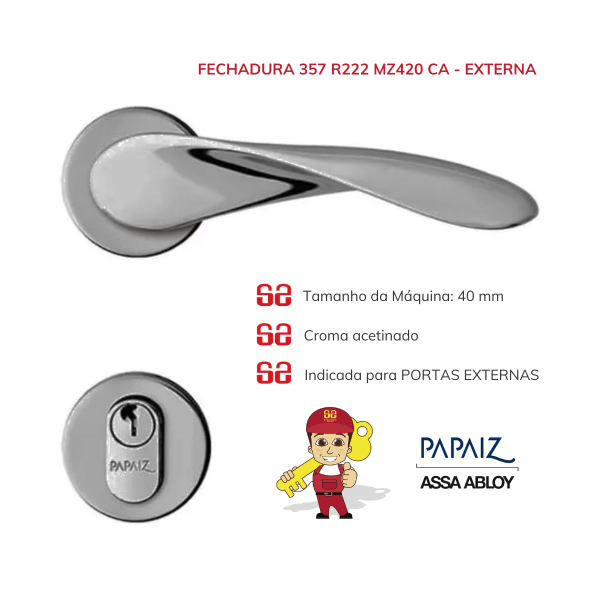 fechadura-externa-papaiz-mz420wave-cromo-acetinado-357-r222-piracicaba-americana-limeira-sbo-santa-b