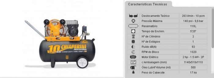 Compressor CHIAPERINI 