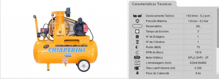 Compressor CHIAPERINI 