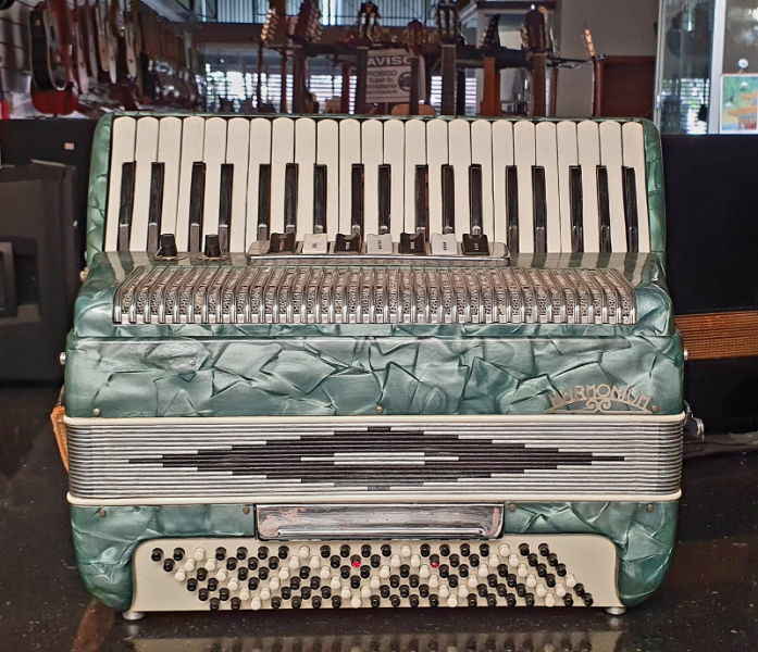 acordeao-harmonium-120-baixos-eleltrica-azul-usado-rio-claro-campinas-americana