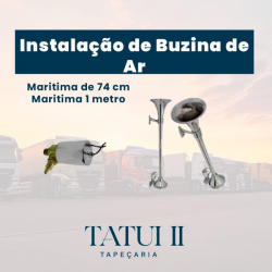 Veiculos - Buzina de Ar Marítima para Caminhão  Instalada - Buzina de Ar Marítima para Caminhão  Instalada