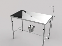 Mesa para Atendimento Veterinário em inox 