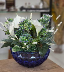 Arranjo Floral Linha Blue 
