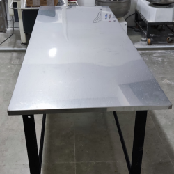 Alimentação - revestimento de mesa inox  - revestimento de mesa inox 