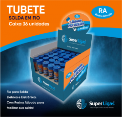 Tubete Solda Em Fio 