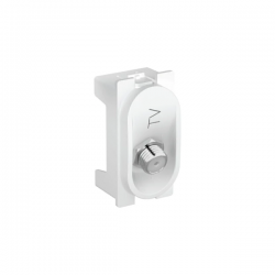 MÓDULO TOMADA ANTENA DE TV PARA CABO COAXIAL BRANCO 663073 PIAL NEREYA LEGRAND 