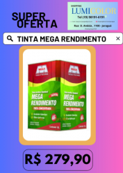 TINTA MAIS RENDIMENTO STANDARD