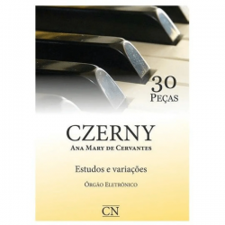 Artes - Cerzny  30 Estudos Pedaleira Ana Mary de Cervantes  - Cerzny  30 Estudos Pedaleira Ana Mary de Cervantes 